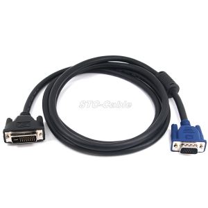 DVI I ts'ook u VGA ts'ook Cable