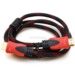 Wa'ak'al nylon u ka'anal velocidad ka'anal calidad chapado ti' táak'iin HDMI Cable